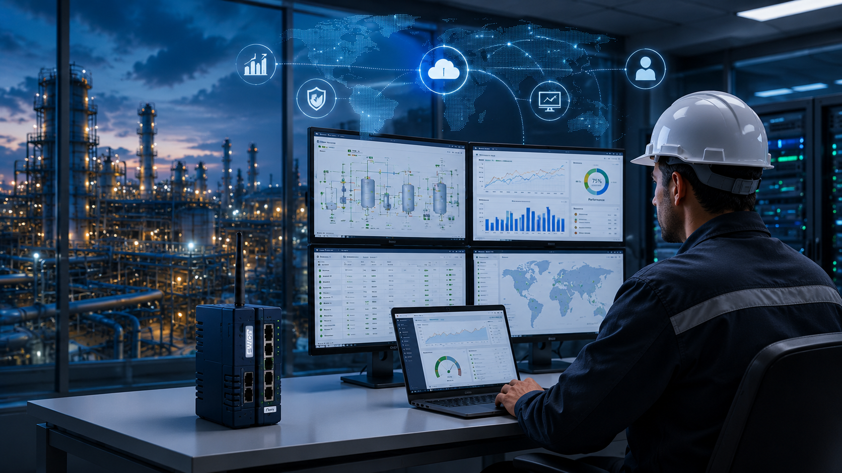 Télégestion industrielle et supervision à distance des installations ai-systems Maroc